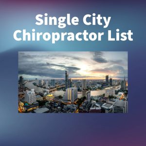 Single City Chiropractic List